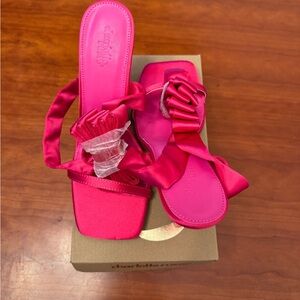 Charlotte Russe Pink Sandals